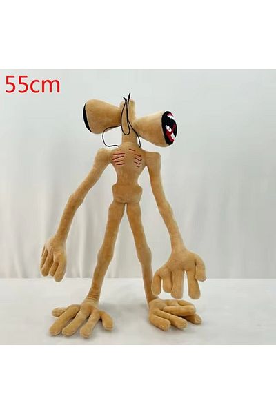Choice E 55cm Bendable Siren Head Plush Toys Office Decoration Standing Siren Head Stuffed Toy Desktop Orn.