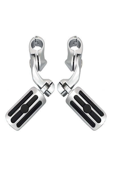 Choice Highway Pegs B 1.25" Highway Pegs Adjustable Footpeg Short for Harley ...