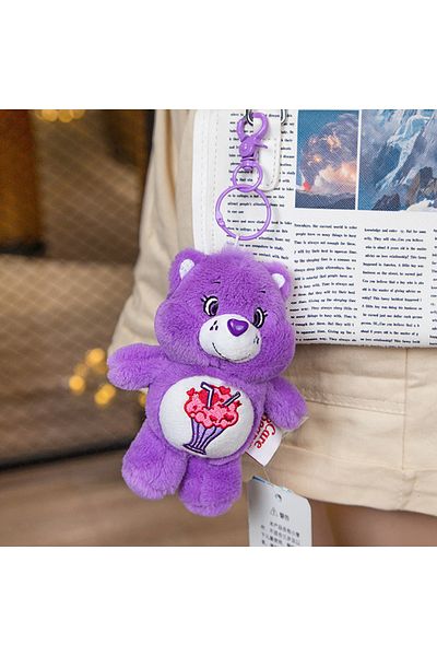 Choice 15cm Pendant C Original Care Bears Plush Lovely Rainbow Bear Stuffed Pendant Teddy Bear Peluche Keyc