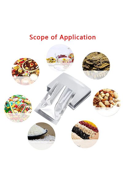 Choice 100pcs 10x15cm 100PCS Vacuum Sealer Pouches Food Grade Storage Bag Heat Seal Aluminium Foil Bags Kit