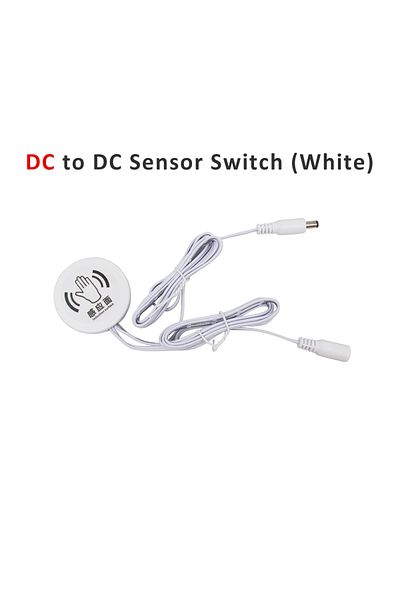 MJJC Dc To Dc White12-24v Penetrable 25mm Wooden Motion Sensor Switch 5v 12v 24v Hand Sweep Wireless Touc