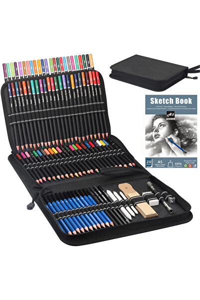 Choice 96 Pcs 96 Pcs Premium Drawing Pencil Set ,including 72 Colored Pencils and 24 Sketch Kit,Art Pencil