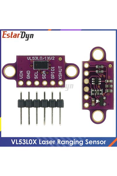 Estardyn VL53L0X Time-of-Flight (ToF) Laser Ranging Sensor Breakout 940nm GY-VL53L0XV2 Laser Distance Modu...