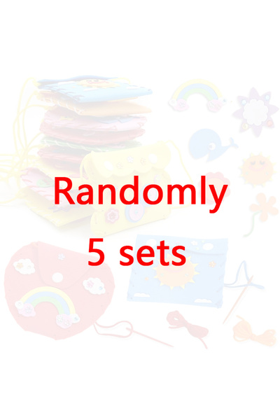 Choice مجموعة عشوائية من 5 مجموعات من حقائب الخياطة الخاصة بخياطة حقائب اليد ...