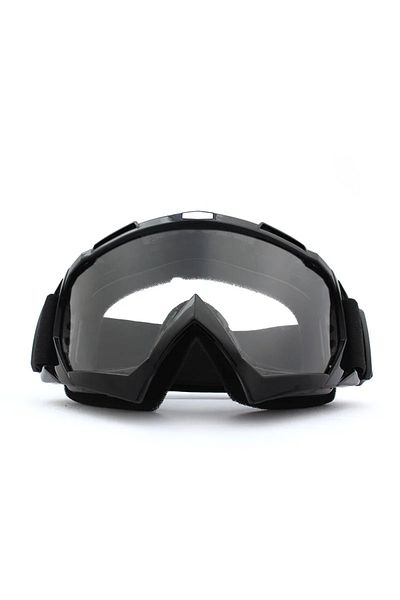Choice Clear-black Skiing Goggles Transparent Windproof Motorcycle Goggles Cycling Sunglasses Hd Anti-fog S