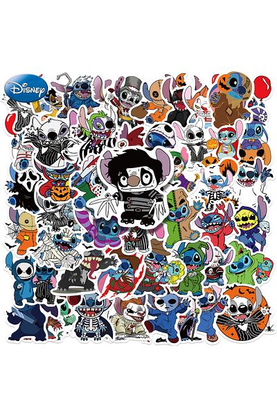 Choice 50 Pcs 50pcs Disney Stitch Scrapbook Stickers Diy Diary Laptop Luggage Skateboard Graffiti Decal Fun