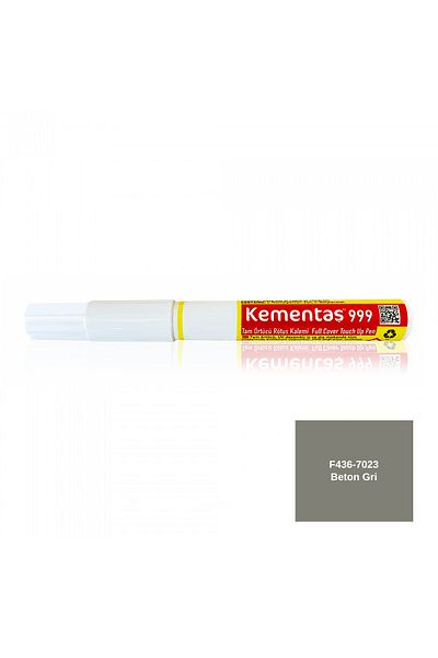 Kementaş F436-7023 Concrete Gray Touch Up Pen Full Cover Touch Up Pens
