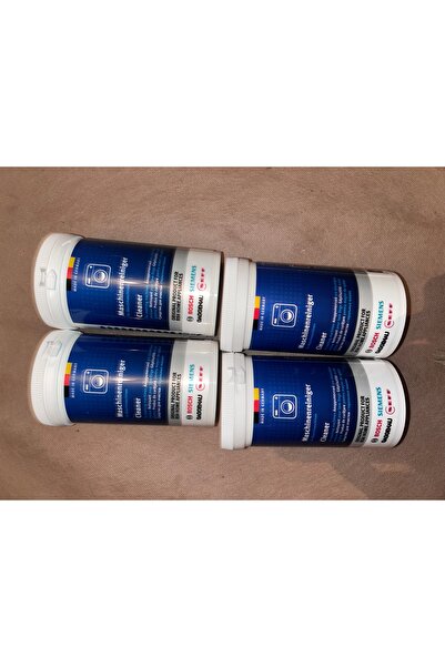 Siemens çamaşır makinesi temizleyici 4 lü