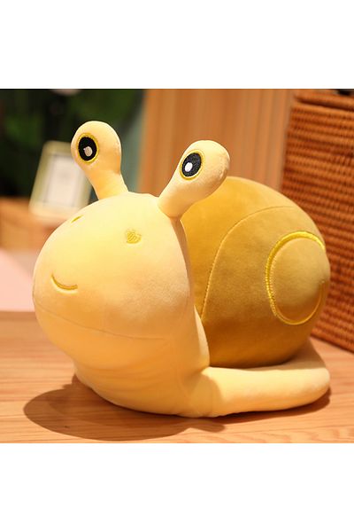Choice 20cm Yellow 20-30cm Cartoon Snails Plush Toys Lovely Animal Pillow Stuffed Soft Kawaii Snail Dolls S