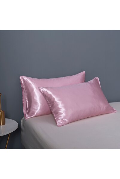 Choice USA Full(20x26 inch) 1pcs Pink JuwenSilk silky stain pillowcase silky ...