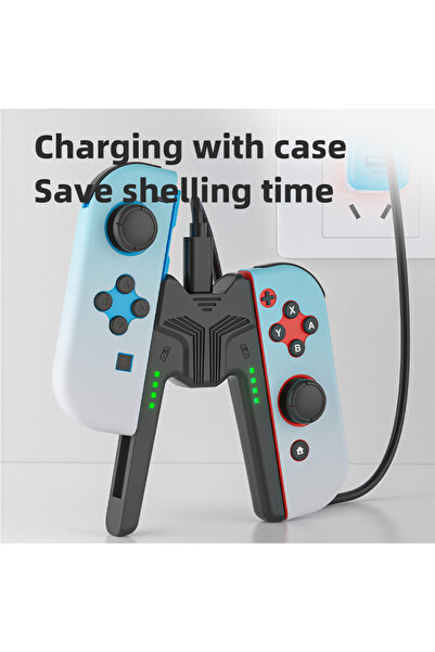 Choice1 Aolion Charging Grip Bracket for Switch Joycon Handle Gaming Controller Grip Charging Station for...