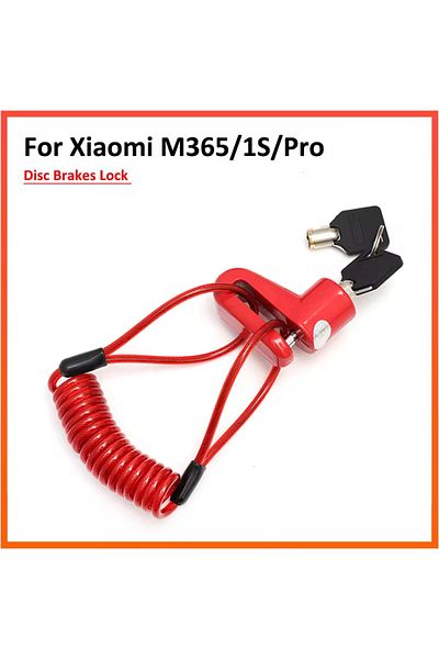 Choice 1pcs Universal Electric Scooter Anti-theft Accessories for Xiaomi M365 1S Pro Disc Brake Lock wit...