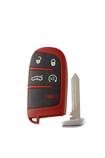 YIQIXIN Red Remote Car Key Shell For Dodge Dart Ram 1500 Dart Challenger Charger Chrysler 300 For Je