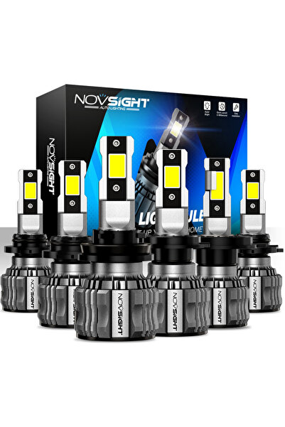 Choice4 H1 NOVSIGHT H7 LED Canbus Headlight Bulbs H4 H11 H8 H9 9005 HB3 9006 ...