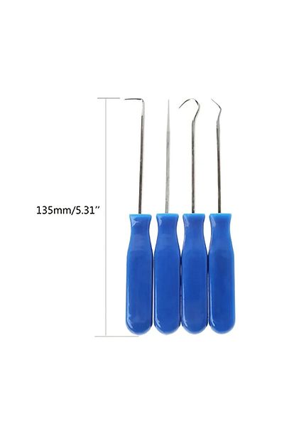 Choice 4Pcs/set Car Auto Vehicle Oil Seal Screwdrivers Set Car O-Ring Seal Gasket Puller Remover Pick Ho...