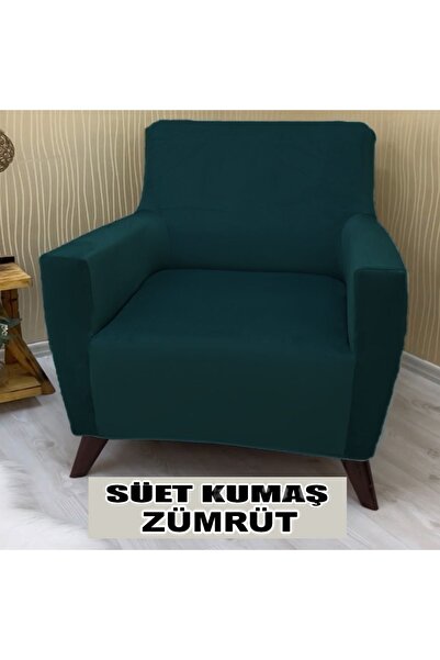 KILIFSAN Süet Detaylı Angora Kumaş Tekli Koltuk & Berjer Koltuk Kılıfı