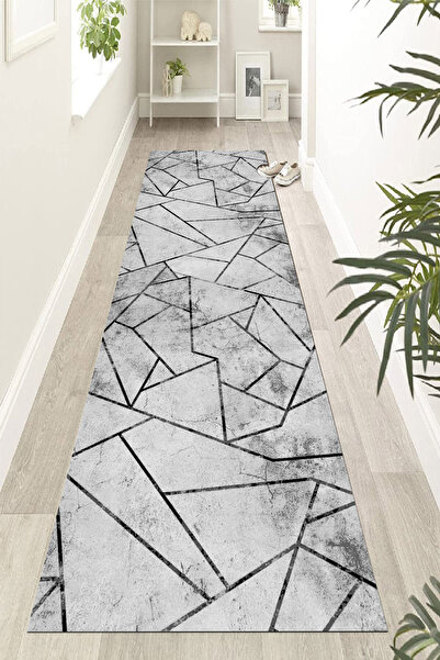 Zeria Home Πλενόμενος αντιολισθητικός χαλί μοντέρνας κουζίνας Χαλί διαδρόμου εισόδου