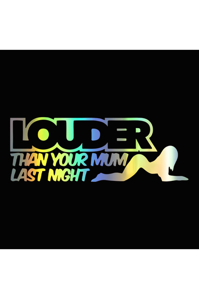 Choice ملصق نافذة السيارة G095 LASER G095 مقاس 16X5.8 سم، بصوت أعلى من صوت أم...