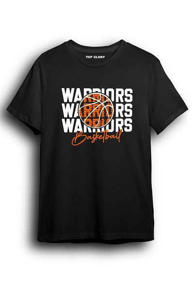 TOP GLORY Μπλουζάκι με στάμπα Warrior Basketball - Special Design BASKLL2006