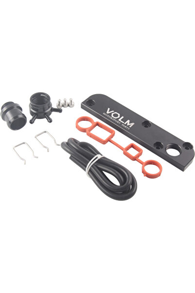 Choice مجموعة حلول إزالة PCV مع غطاء تعزيز لسيارة MK5 Golf GTi S3 Leon Cupra مع شعار VOLM