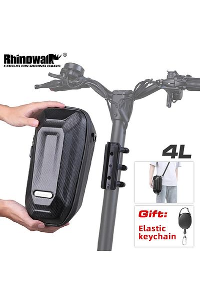 Rhinowalk Electric Scooter Front Bag Handlebar Water-Resistant Quick Release 4L EVA Big Capacity ...