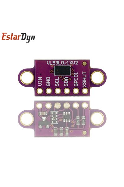 Estardyn VL53L0X Time-of-Flight (ToF) Laser Ranging Sensor Breakout 940nm GY-VL53L0XV2 Laser Distance Modu...