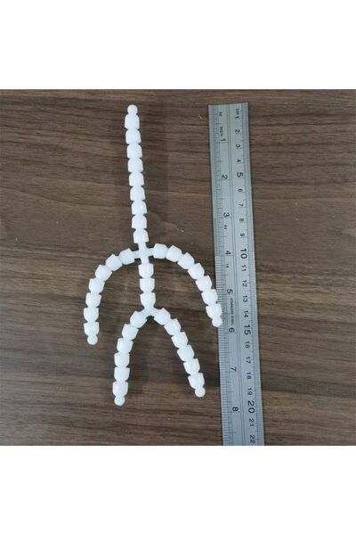 Choice 20 سم 15 سم 20 سم مواد اصنعها بنفسك أبيض مرن هيكل دمى بلاستيكي إكسسوار...