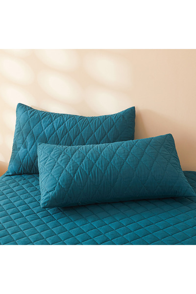 Choice 50x75 سم (20x30 بوصة) أخضر داكن، قطعتان من أغطية الوسائد المقاومة للما...