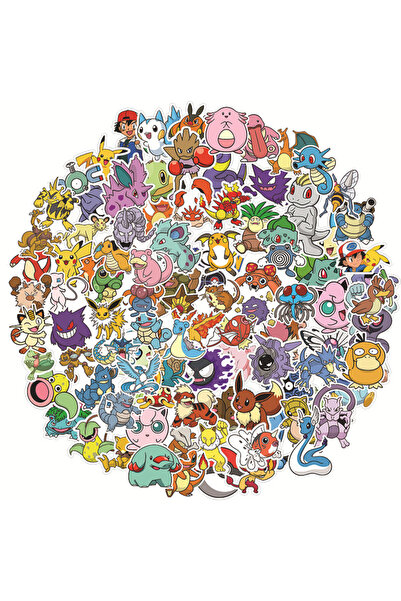 Choice 100 قطعة 10/30/50/100 قطعة ملصقات بوكيمون مضحكة للهواتف المحمولة والكم...