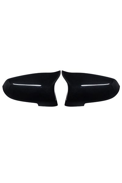 Choice Black For Bmw 5 Series F10 F11 F18 Lci Wing Side Mirror Cover Caps Gloss Black 2014-2016