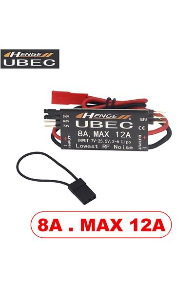 Choice HENGE 8A UBEC Output 5V / 6V 6A / 8A Max 12A  2-6S Lipo / 6-16 cell Ni-Mh Input Switch Model BEC