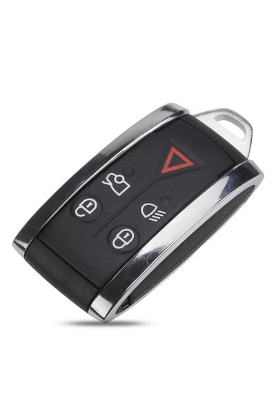 Choice Bilchave 5 Buttons Replacement New Remote Key Shell Fob For Jaguar X XF XK XKR Smart Prox Key Cas...