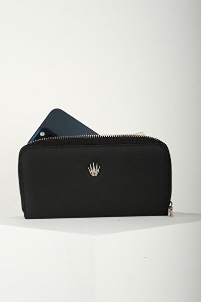 WATCHOFROYAL Tokyo Floter Чорний шкіряний гаманець для телефону