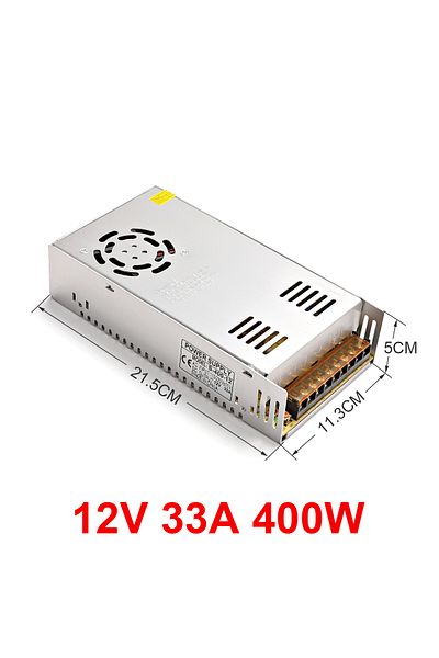 Choice 12v 33a 400w Switching Power Supply 400w Dc 12v 33a Aluminum Case Led Driven Transformer Adapter Vol