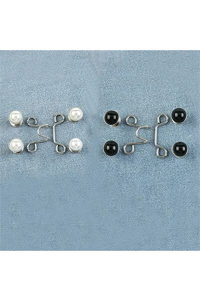 Choice 3.2cm 2pcs Waist Button, Studless, Removable Button Tool For Waist Adjustment, Adjustable Button For