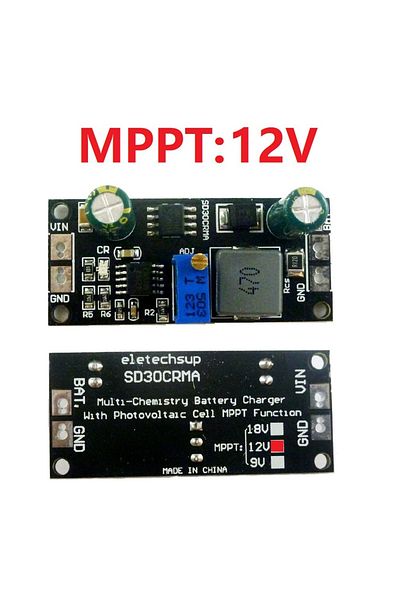 Choice 12v Mppt Solar Controller 1a 3.2v 3.7v 3.8v 7.4v 11.1v 14.8v Lithium Lifepo4 Titanate Battery Charge