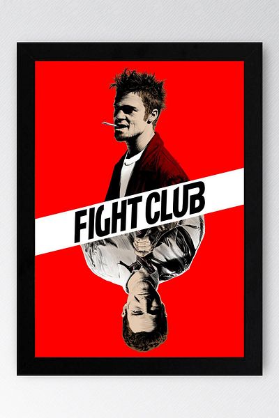 Saturn Pictură înrămată Fight Club - Pictură poster film Fight Club