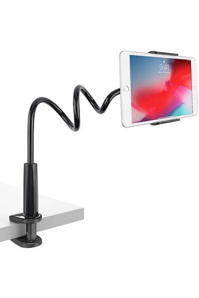 Choice Black Large Size Tablet Stand 80cm Long Arm Bed Tablet Holder Mount For Ipad Air Pro Mini Tablet Sta
