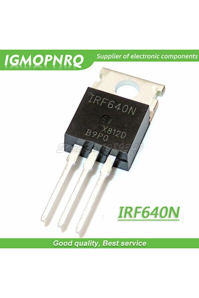 Choice 20 قطعة IRF640N IRF640 IRF640NPBF MOSFET MOSFT 200V 18A 150mOhm 44.7nC TO-220 جديدة أصلية