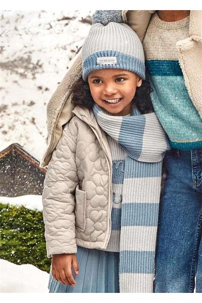 MAYORAL Cream Colored Girl's Coat - Model 4495