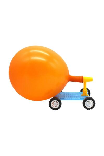 Choice مجموعة تجارب علمية ثلاثية الأبعاد لسيارة سباق البالونات DIY، سيارة تعم...