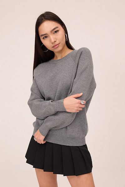 Addax Crew Neck Basic Knitwear Sweater K3437-C4