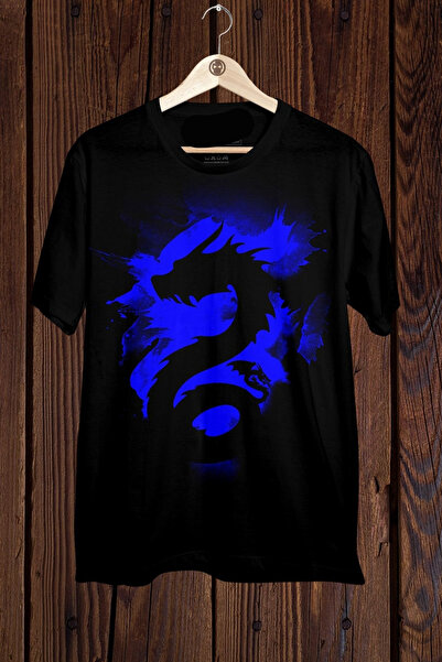 Wish BF Dragon Splash Baskılı Oversize T-shirt