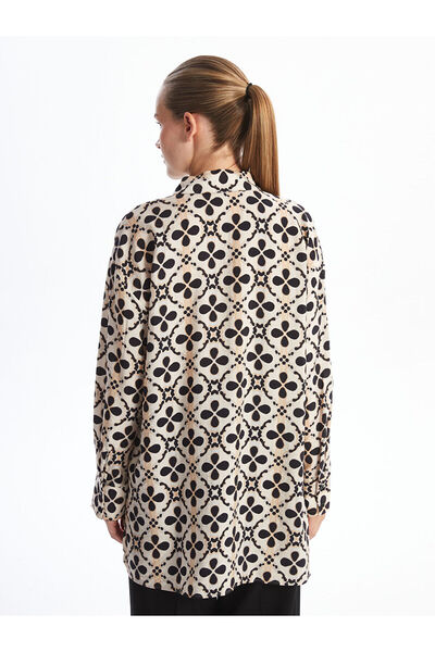 LC Waikiki LW - Γυναικείο πουκάμισο τουνίκ με σχέδια