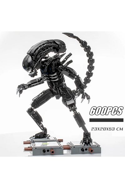 Choice No Retail Box 600pcs Prometheus Aliens Vs Predator Space Aliens Figure Mech Model Building Blocks Br
