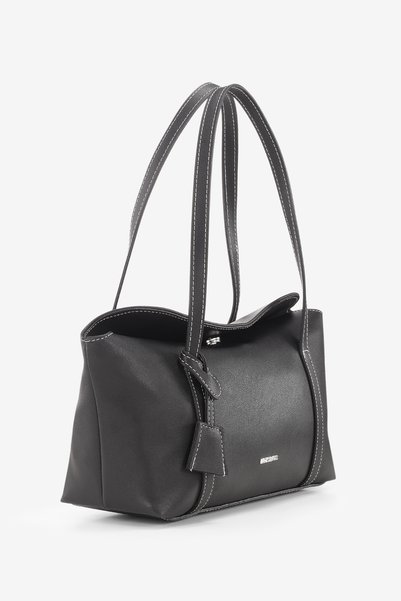 Housebags حقيبة كتف بولينج سوداء مع غطاء، موديل 270