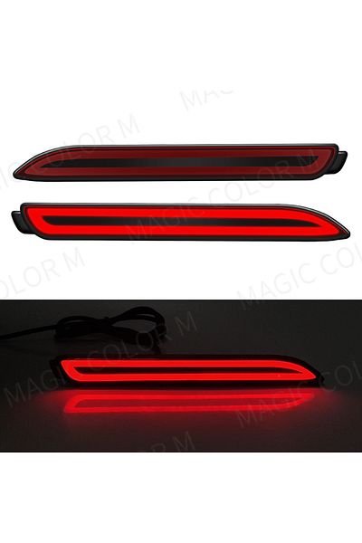 Choice Red Surface For Toyota Rav4 Camry Rear Light Kit Reflector Fog Lamp Bumper Brake Red For Lexus Is-f