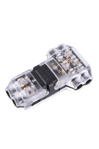 Choice T2 12pcs 12pcs Wire Cable Snap In T2 Connector No-solder No-peel Quick Terminal Connections Joiners