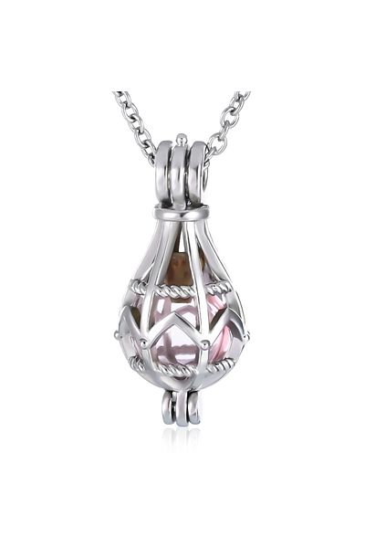 Choice Pk Hollow Keepsake Urn Necklace For Ashes Openwork Teardrop Urn Locket Necklace Keepsake Cremation U