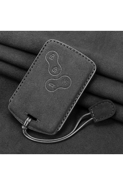 Choice A Style Suede Leather Car Key Case Cover For Renault Duster Captur Clio Logan Megane Rs 1 2 3 4 Kole